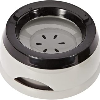 Water Bowl for Dogs, Anti-Spill Feeding Bowl, Dog On the Go, Splash-proof Water Bowl 750 ml, No Spill-Proof Dog Bowl, Travel Drinking Bowl, Water Dispenser for Cats, Pets (Grey)