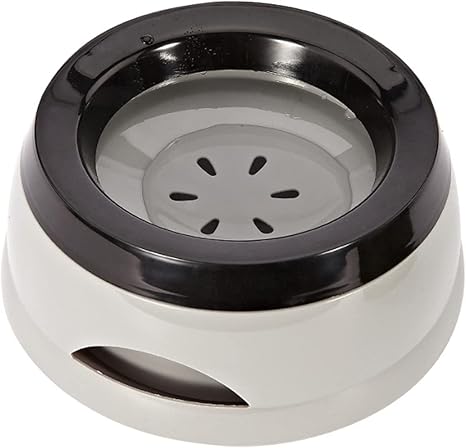 Water Bowl for Dogs, Anti-Spill Feeding Bowl, Dog On the Go, Splash-proof Water Bowl 750 ml, No Spill-Proof Dog Bowl, Travel Drinking Bowl, Water Dispenser for Cats, Pets (Grey)