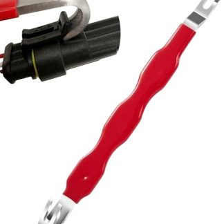 Electrical Connector Separator, Automotive Electrical Terminal Connector Separator Removal Tool, Mechanic Tool, Terminal Remover with Pull Function, Double-Ended Puller Tool with Car Disconnect Radio