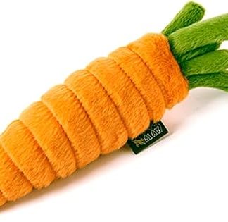 P.L.A.Y. (Pet Lifestyle And You) Garden Fresh Dog Toy - Soft - Carrot