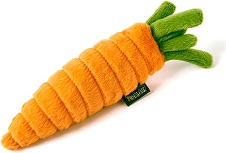 P.L.A.Y. (Pet Lifestyle And You) Garden Fresh Dog Toy - Soft - Carrot