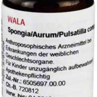 SPONGIA/Aurum/Pulsatilla comp.Globules 20 g