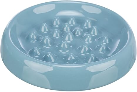 Trixie Slow Feed Feeding Bowl 0.25 l / Diameter 18 cm White