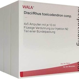 The/Rhus Toxicodendron Comp. Vials 200 ml Ampoules