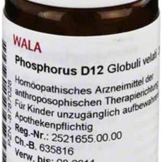PHOSPHORUS D 12 Globules 20 g
