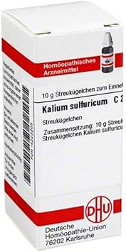 Kalium sulfuricum C 200 Glob Globules 10 g