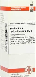 YOHIMBINUM HYDROCHLORICUM D 30 Dilution 20 ml