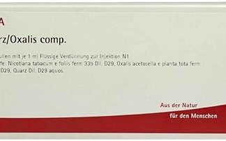 Quartz/Oxali Compatible Ampoules 10 x 1 ml