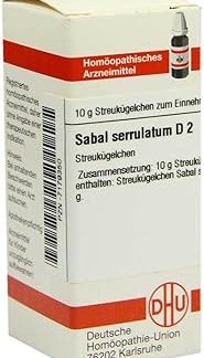Sabal Serrulatum D2 DHU Globules, 10 g Globules