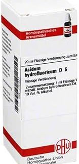 DHU Acidum Hydrofluoricum D6 Dilution, 20 ml Solution