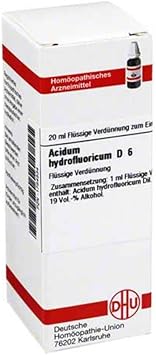 DHU Acidum Hydrofluoricum D6 Dilution, 20 ml Solution