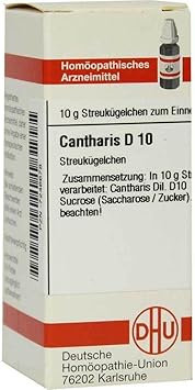 DHU Cantharis D10 Globules 10 g