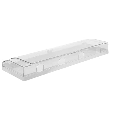 HOLIDYOYO Steckdosenabdeckung Typ 86 4 Fach Transparent Selbstklebend Spritzwasser und Regensicher für Bad Küche und Außenbereich