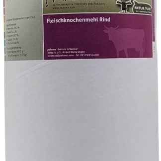 pahema Bone Meal Beef - 100% Natural - Calcium Additive for Barf, Barf Supplement (1000 g)