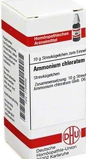 AMMONIUM CHLORATUM D 6 Globu 10 g