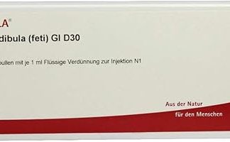 MANDIBULA FETI GL D 30 Ampoules 10 x 1 ml