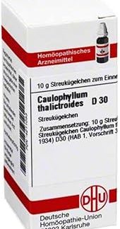 DHU Caulophyllum thalictroides D30 Scattering Balls 10g Globules