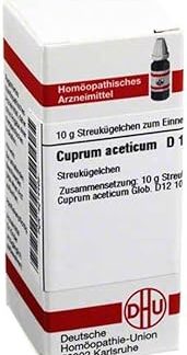 CUPRUM ACETICUM D 12 Globules 10 g
