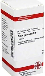 DHU Bellis Perennis D6 Tablets, Pack of 80 Tablets