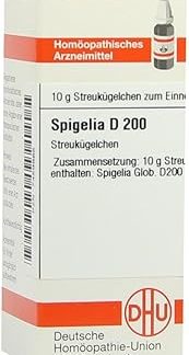 Spigelia D200 DHU Globules, 10 g Globules