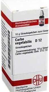 DHU Carbo Vegetabilis D12 Globules 10 g Globules