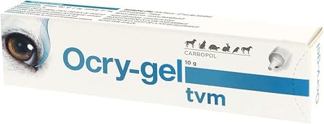 TVM Ocryl Gel | 10g | Eye Care for Dogs, Cats, Horses and Exotics | Can Help Stabilize the Watery Layer of Tear Film | Ideal for Dry Eyes