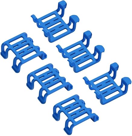 Bouge Rubber Clamp Compatible with Trac-ti GPS Dog 4 Tracker for Dogs, Pack of 6 Rubber Clip Accessories for Dogs