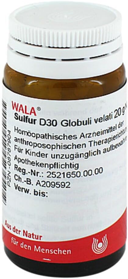 SULFUR D 30 Globules 20 g