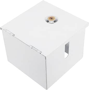 GARVALON Waterproof Type Outdoor Socket Box Made of Robust Iron Rainproof Protection for Home Garden and Parking Space Elegant Durable Flush-Mounted Junction Box for Safe Power Supply