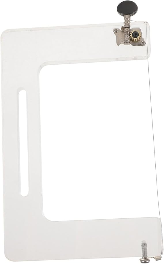 SOLUSTRE Acrylic Soap Cutter with Durable Versatile DIY Cutting Tool for Soaps Cheese Vegetables Portable and Reusable for Manual Soap Making and Craft Supplies