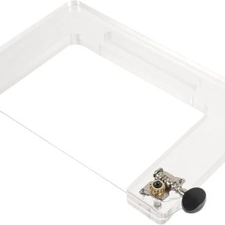 Mehrzweck Seifenschneider aus Acryl und Metall Robuster Selbstgemacht Seifenschneidehelfer für Gleichmäßiges Schneiden Handgemachter Seifen im Haushalt
