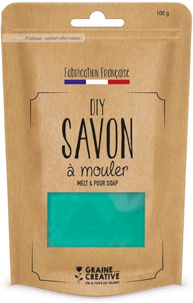 Graine Créative Soap Block 100 g - Translucent Green