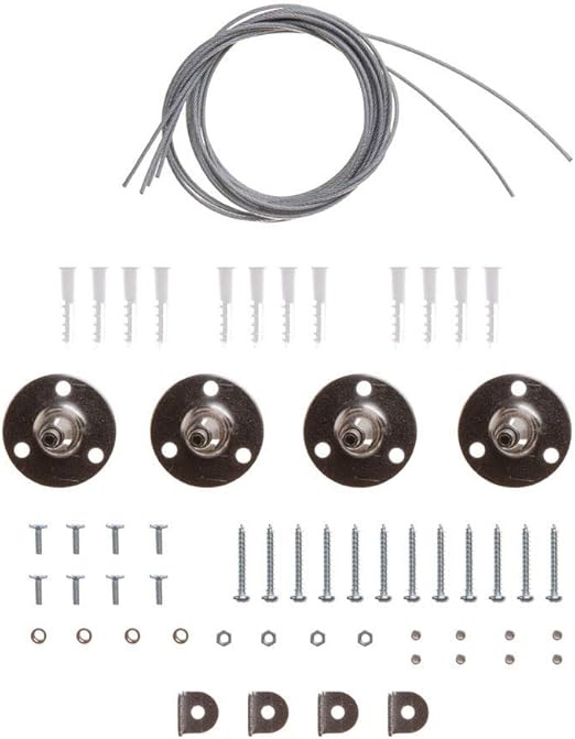 V-TAC SUSPENDED MOUNTING FOR LED PANELS, NA, Non-Dimmable