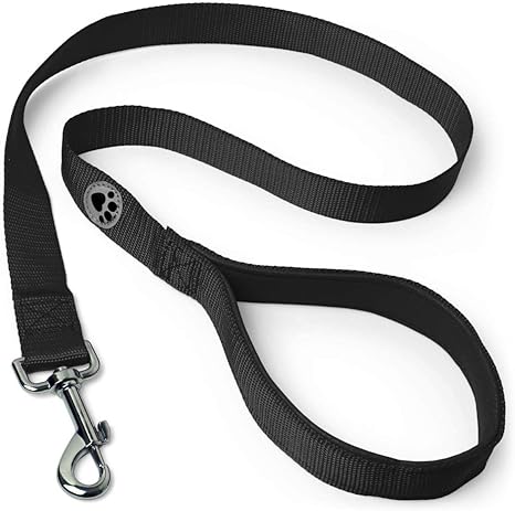 iGadgitz Home U7155 Dog Lead Padded Handle Black 100 cm (1m)