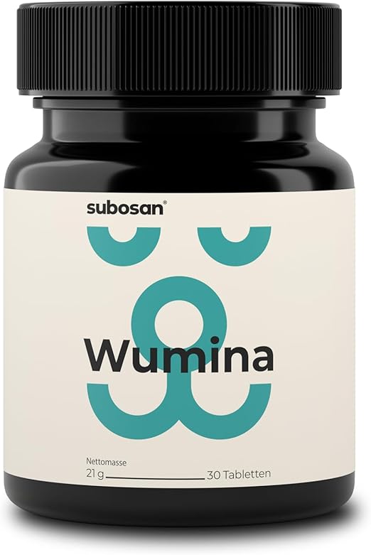 subosan Wumina - Worm Treatment Secondary for Dogs - 100% Vegetable Worm Tablets - Supports a Worm Hospital Environment - Supplementary Feed with Herbs, No Anthelmintic