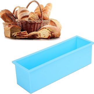 HEEPDD 1200 ml Silicone Soap, Non-Stick Hygiene DIY Oven Dishwasher Smooth Surface with High Heat Resistance Box Box Tool for Families Nan (Sky Blue)