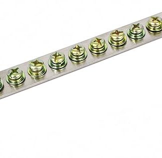 Aexit 10 Position Straigh Electrical Zero Wire Row Copper Screw Terminal Block (0560fef128f1c496e8ec493ee20ef3b8)