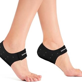 Bukihome Plantar Fasciitis Heel Protectors, Gel Heel Cups for Men and Women, Pain Relief, Heel Inserts for Achilles Tendonitis, Dry Cracked Heel Support Cushion, EU Size 36-41