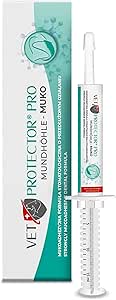 VET PROTECTOR - Mouthcavity Muko - Oral Care Preparation for Dogs and Cats - Dental Gel - Protection of the Oral Mucosa - Prevention of Gum Disease and Plaque