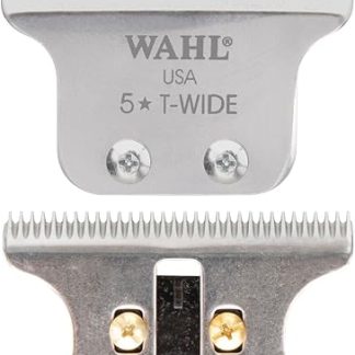 WAHL Detailer T-wide Blade, 0.4 mm, 0-Overlap, Precision Ground, Replacement Cutting Set, Replacement Trimmer Cutting Set, Details, 5-Star Detailer, Cordless Detailer Li