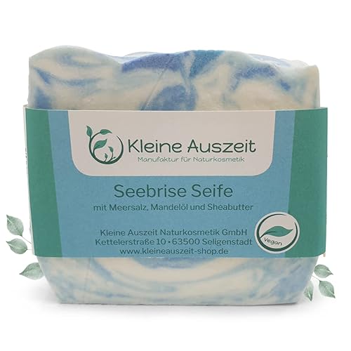 Seebrise soap, vegan, without palm oil, handmade natural soap by Kleine Auszeit Manufaktur