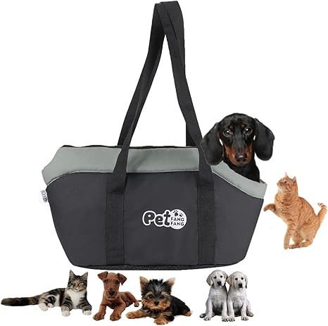 Winter Sling Dog Cat Carry Bag Adjustable Portable Dog Carrier Bag Widened Thickened Transport Bag Breathable Pet Bag Safety Belt Dog Bag Pet Outdoor