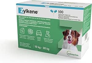 Vetoquinol Zylkene 225 mg 100 Capsules for Dogs and Cats, Pack of 1 (1 x 0.15 kg)