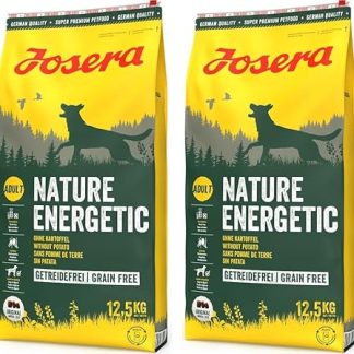 Josera Nature Energetic Dry Food for Dogs 2 x 12.5 kg Economy Pack