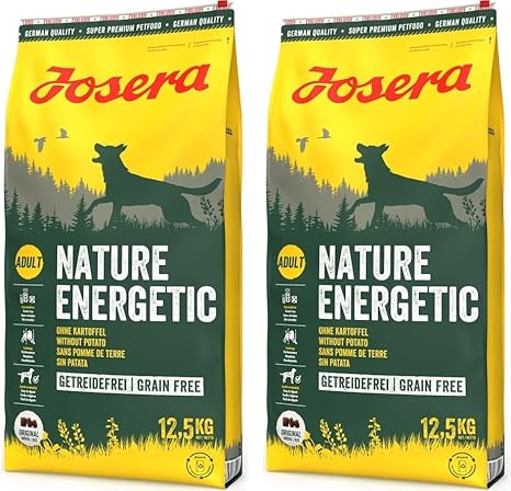 Josera Nature Energetic Dry Food for Dogs 2 x 12.5 kg Economy Pack