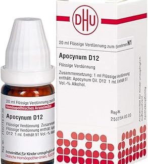 DHU Apocynum D12 Dilution, 20 ml Solution