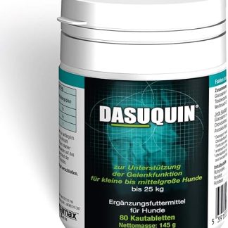 DASUQUIN 80 Chewable Tablets 1.8g for Small/Medium Dogs