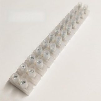 5 x 12 Way Polythene Connector Strip 5 Amp Choc Terminal Block Electrical