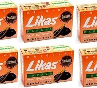 6 Likas Papaya Soaps by Trinidad Cosmetics