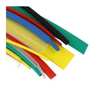2 Metre Heat Shrink Ratio 3: 1 Electrical Insula Shrink Tube Diameter 1.6/2.4/3.2/4.8/6.4/7.9/9.5mm Double Wall Cable Protection Tube Sleeve, 1.6mm